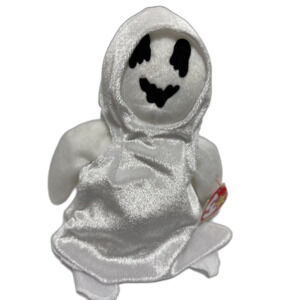 NWT TY Sheets the Halloween Ghost Original Beanie Baby 1999 Retired Vintage